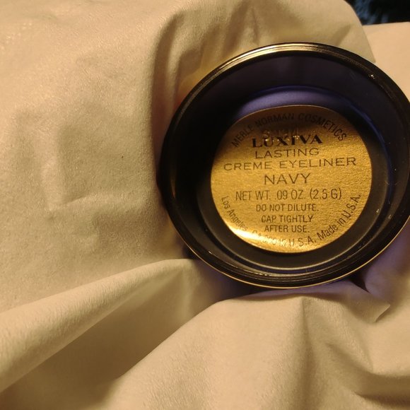 Merle Norman Luxiva Lasting Cream Eyeliner .09 oz New In Package NAVY 18062 - Picture 3 of 7